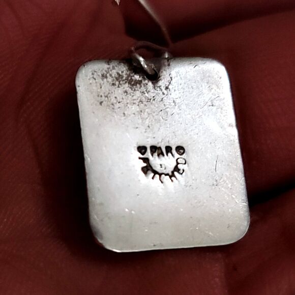 925 Sterling Silver Dangle Earrings Inspiring Strength - Picture 5 of 7